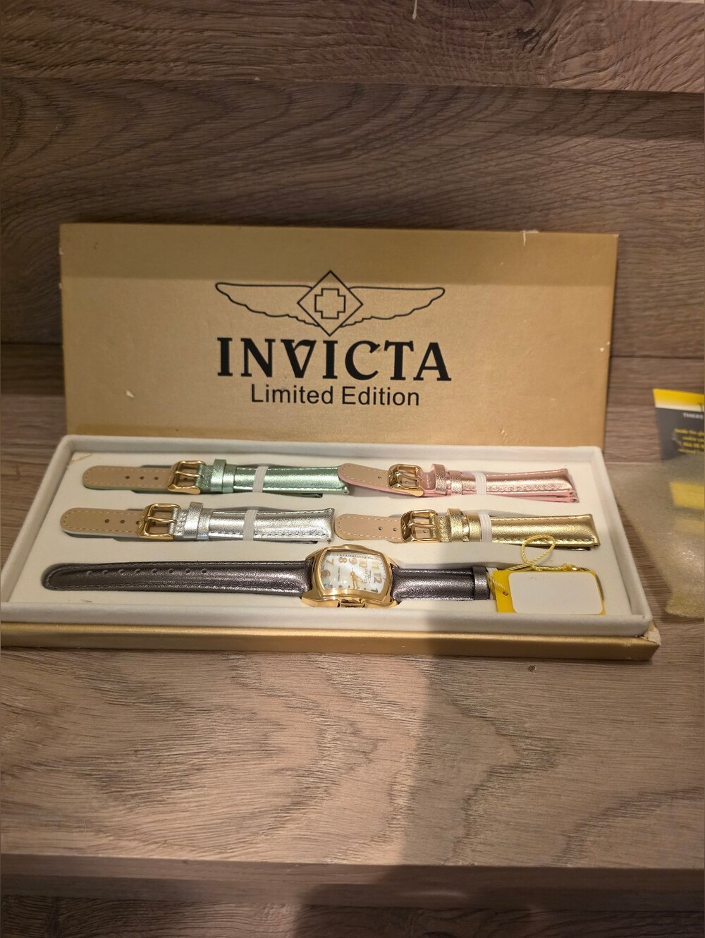 Invicta 29 mm Lupa Limited Edition Women's Interchangeable Strap Watch Set